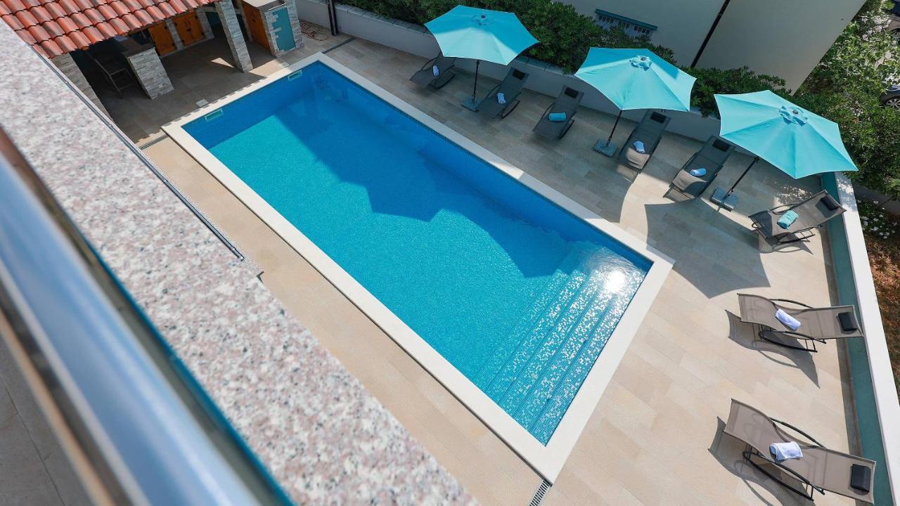 Apartmani Villa Barbara Novalja Bagian luar foto