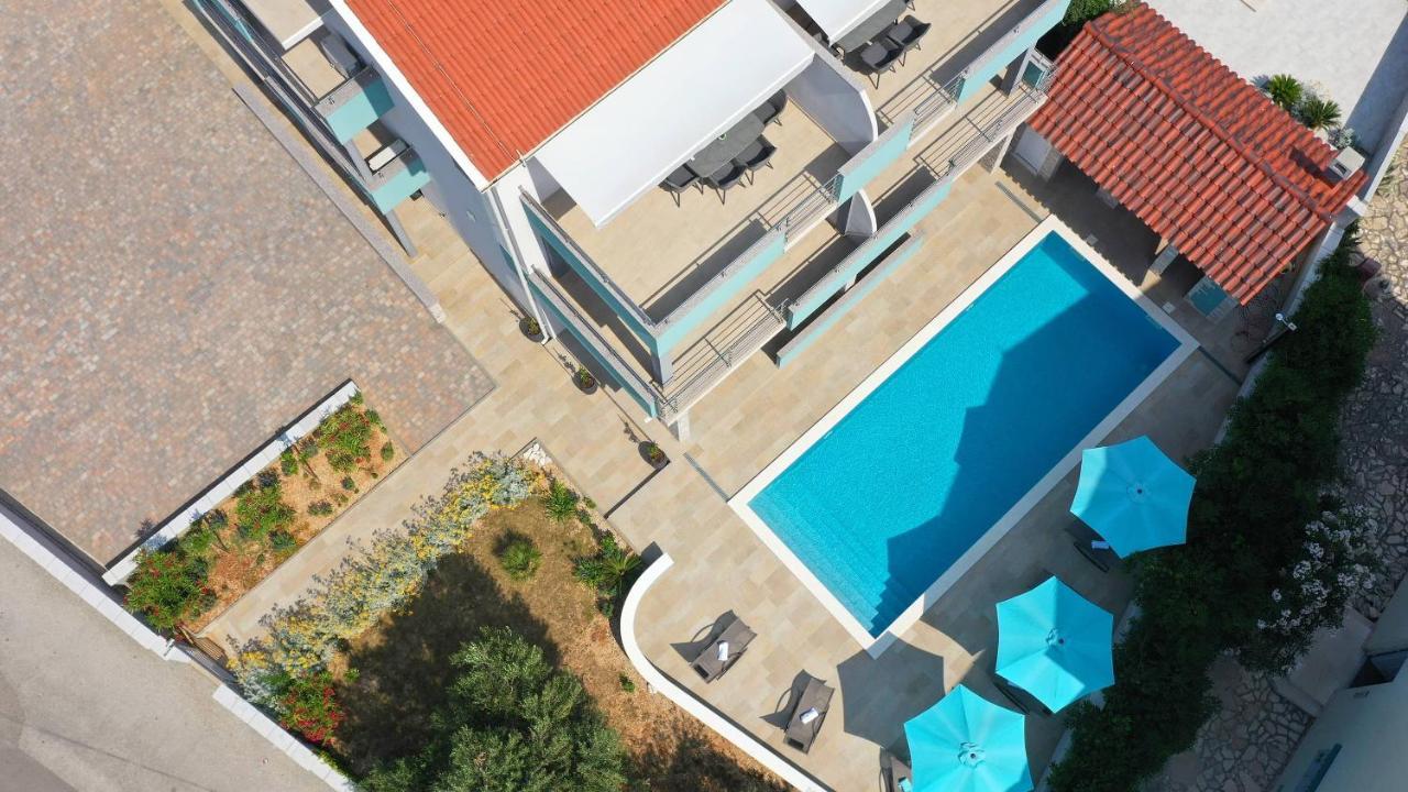 Apartmani Villa Barbara Novalja Bagian luar foto