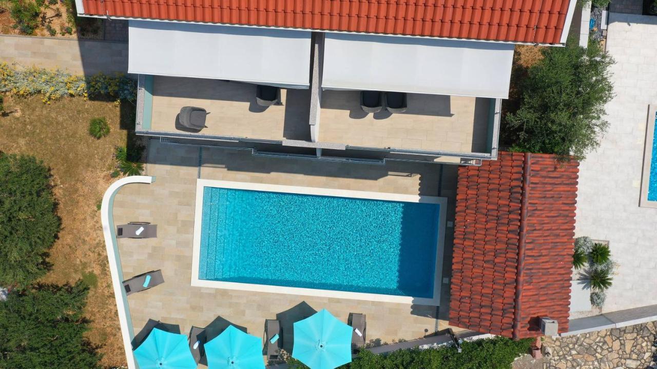Apartmani Villa Barbara Novalja Bagian luar foto