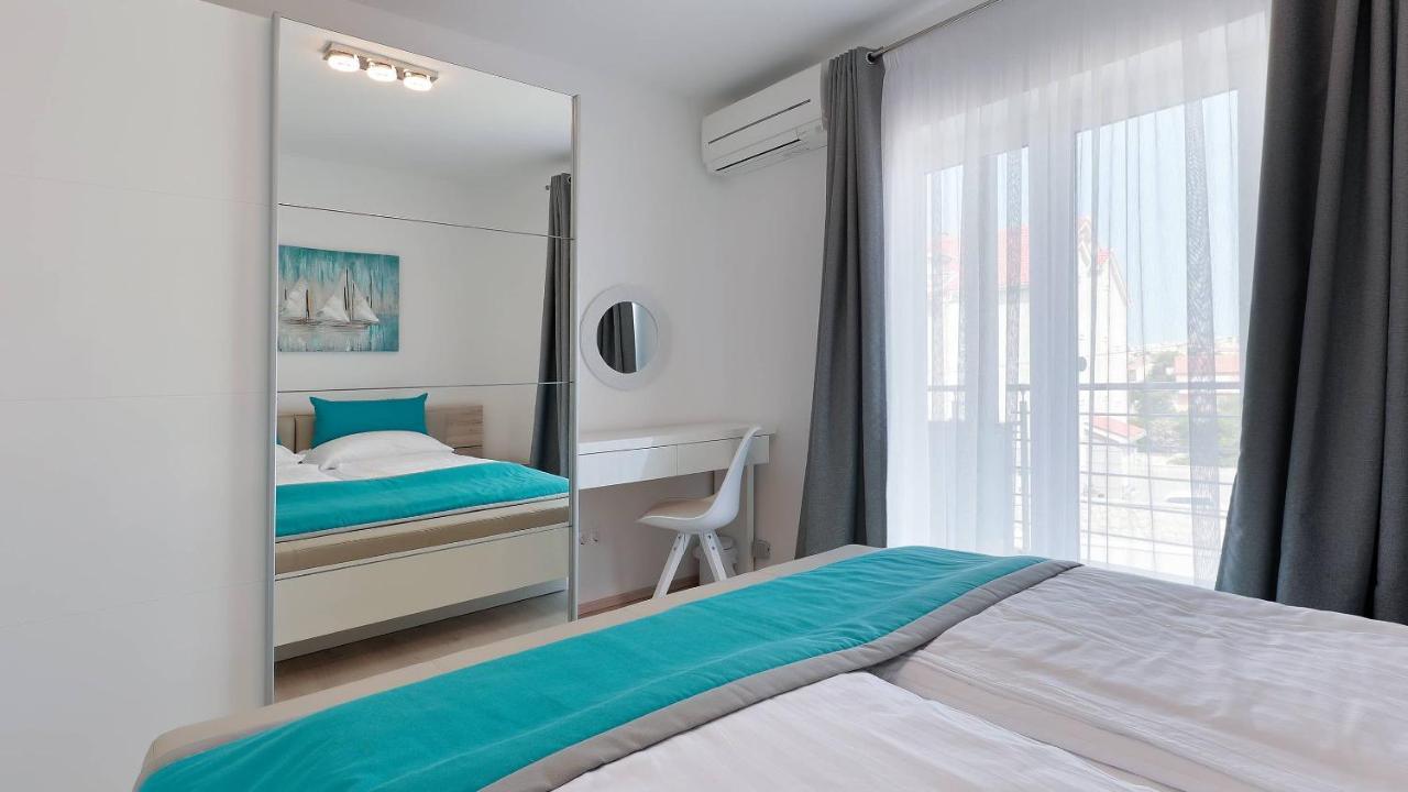 Apartmani Villa Barbara Novalja Bagian luar foto